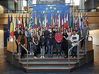 Besuch beim Europischen Parlament in Strasbourg