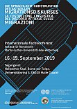 Plakat der internationalen Fachtagung in Halle 