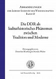 Titelblatt Rseberg DDR kulturhistorisches Phnomen