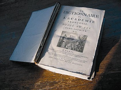 Foto des Dictionnaire de l'Académie