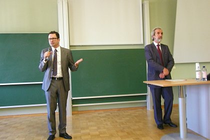 Italienischer Botschafter Uni Halle 1