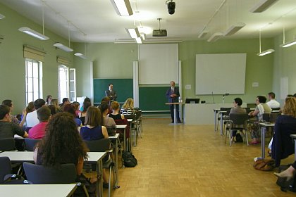 Italienischer Botschafter Uni Halle 1