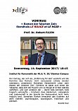 Plakat Vortrag Robert Fajen: Stendhal, Le Rouge et le noir am 14.9.2017