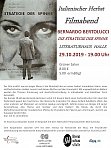 Ankndigung des Films "Strategie der Spinne" von Bernardo Bertolucci