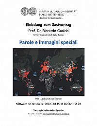 Gualdo Gastvortrag Poster