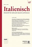 Copertina di Italienisch n 87