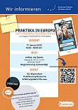 Plakat Infoveranstaltung Erasmus