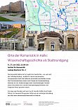 Plakat Stadtrundgang Romanistik